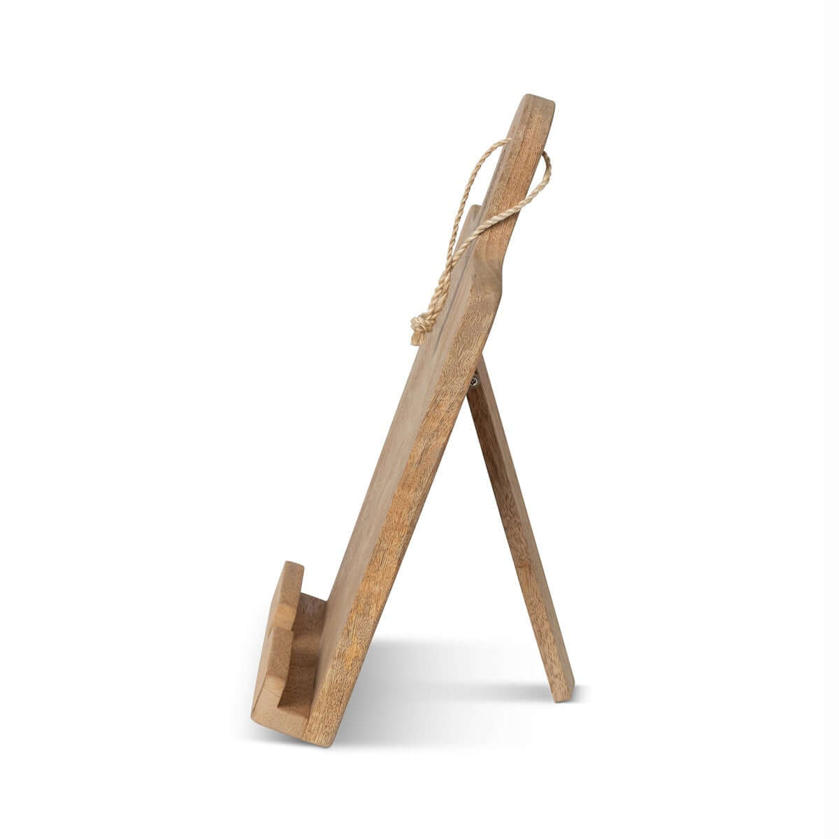 Wooden Farmhouse Cookbook Holder with Cutting Board Design-Cookbook stand-Parc Decor