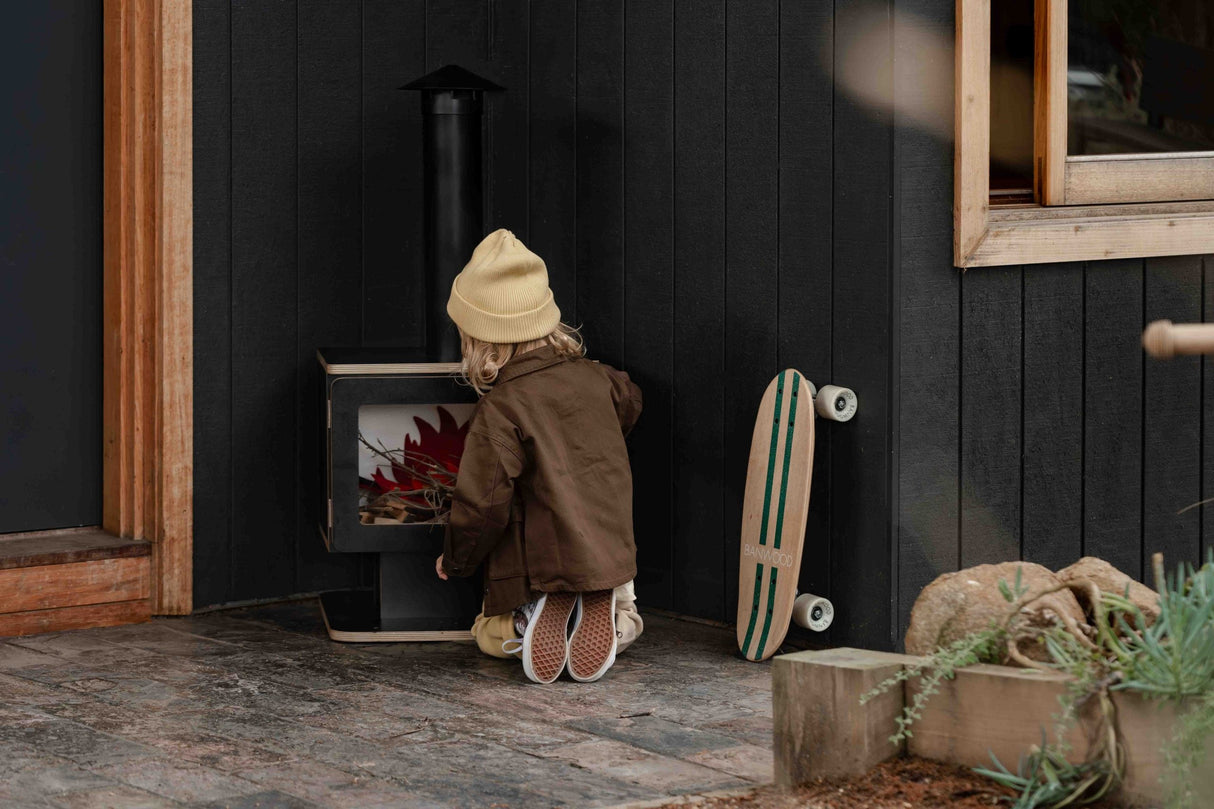 Wooden Play Fireplace β Imaginative Indoor Pretend Play