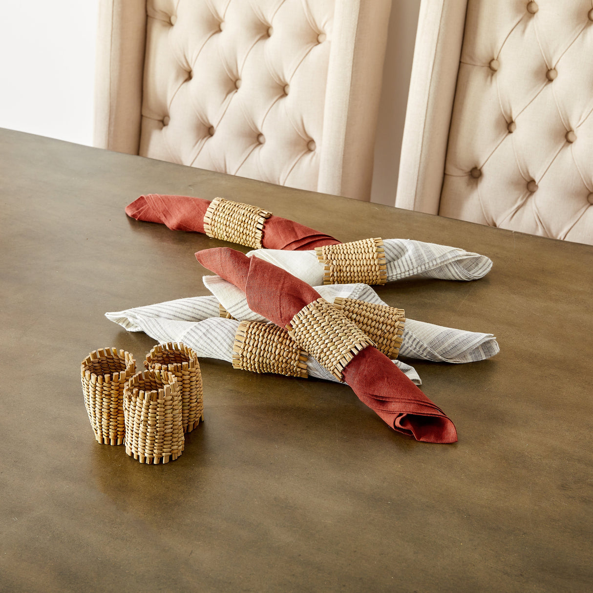 Xhosa Napkin Holders - Set of 4-Entertaining & Serving-Parc Decor