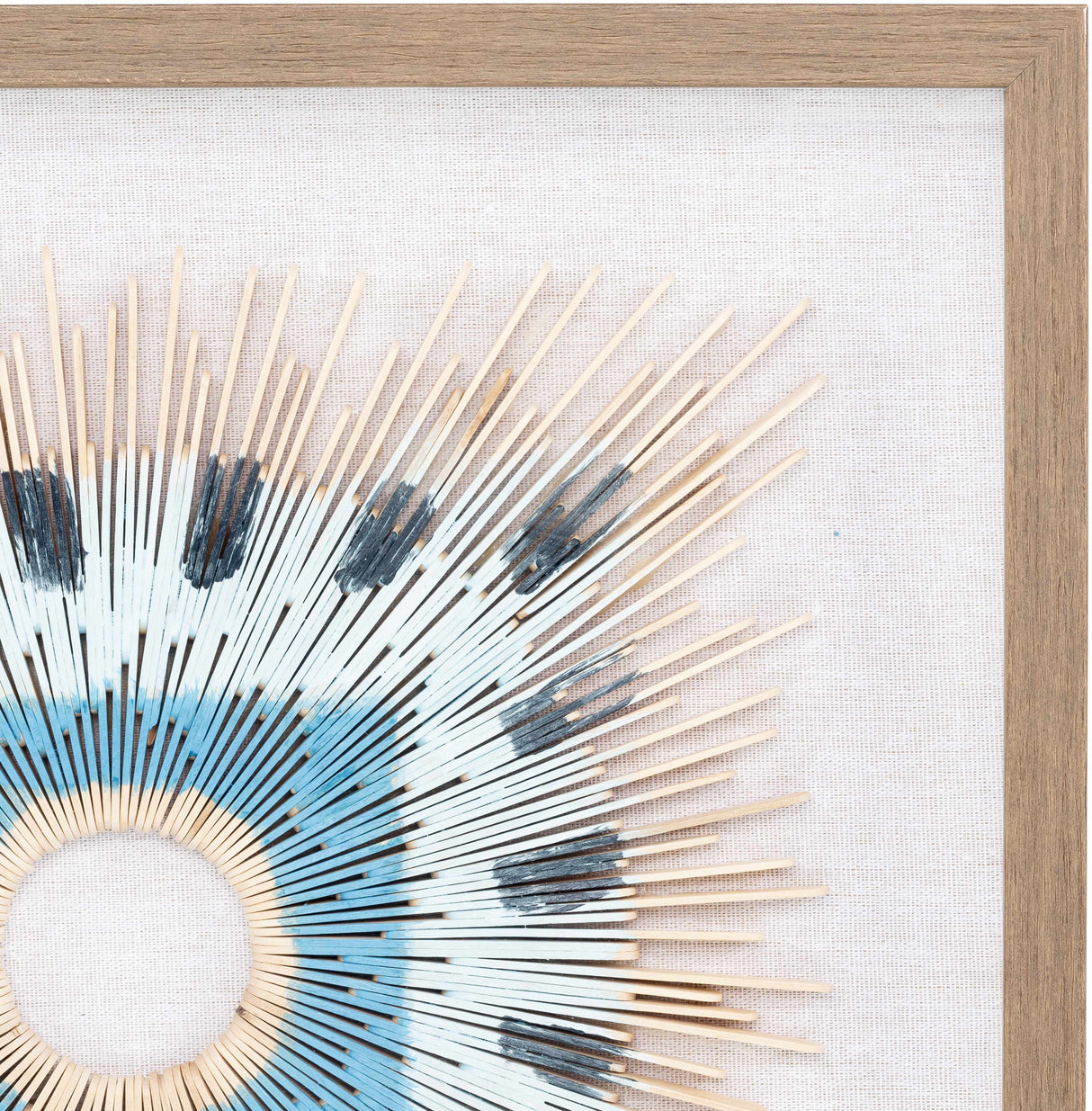 Yenice Natural Wood Geometric Wall Art Set Of Two-Decor-Parc Decor