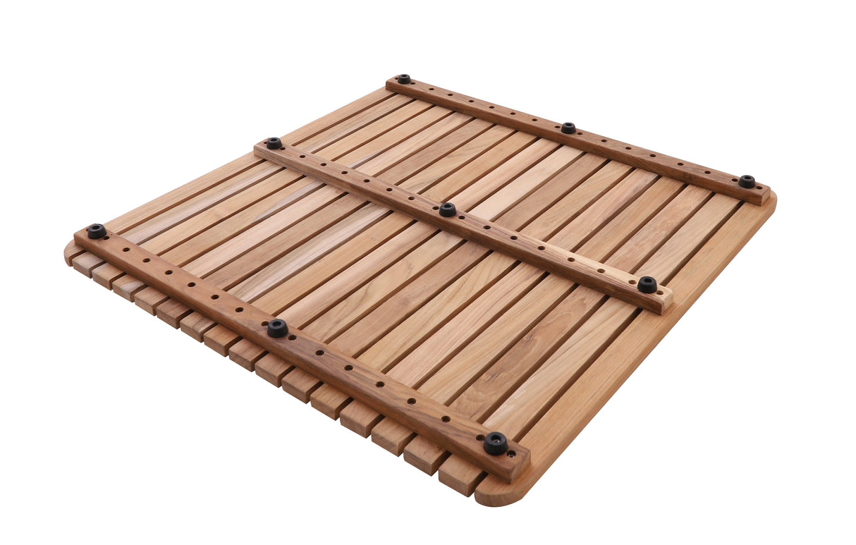 Yukon Teak Shower and Bathmat-Bath Mat-Parc Decor