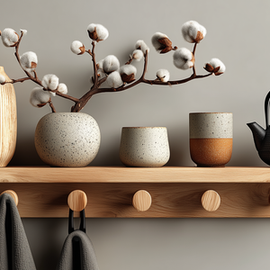 Wall Hooks & Floating Shelves