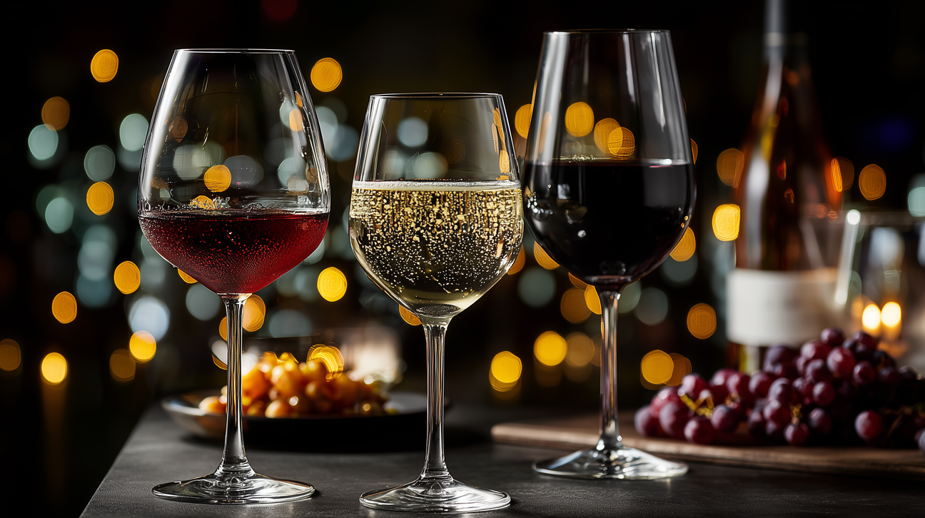 Wine & Champagne Glasses-Parc Decor