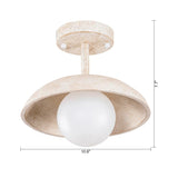 1-Light Iron Farmhouse Island Pendant Lighting