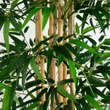 10’ Artificial Bamboo Tree with Real Bamboo Trunks-Tree-Parc Decor