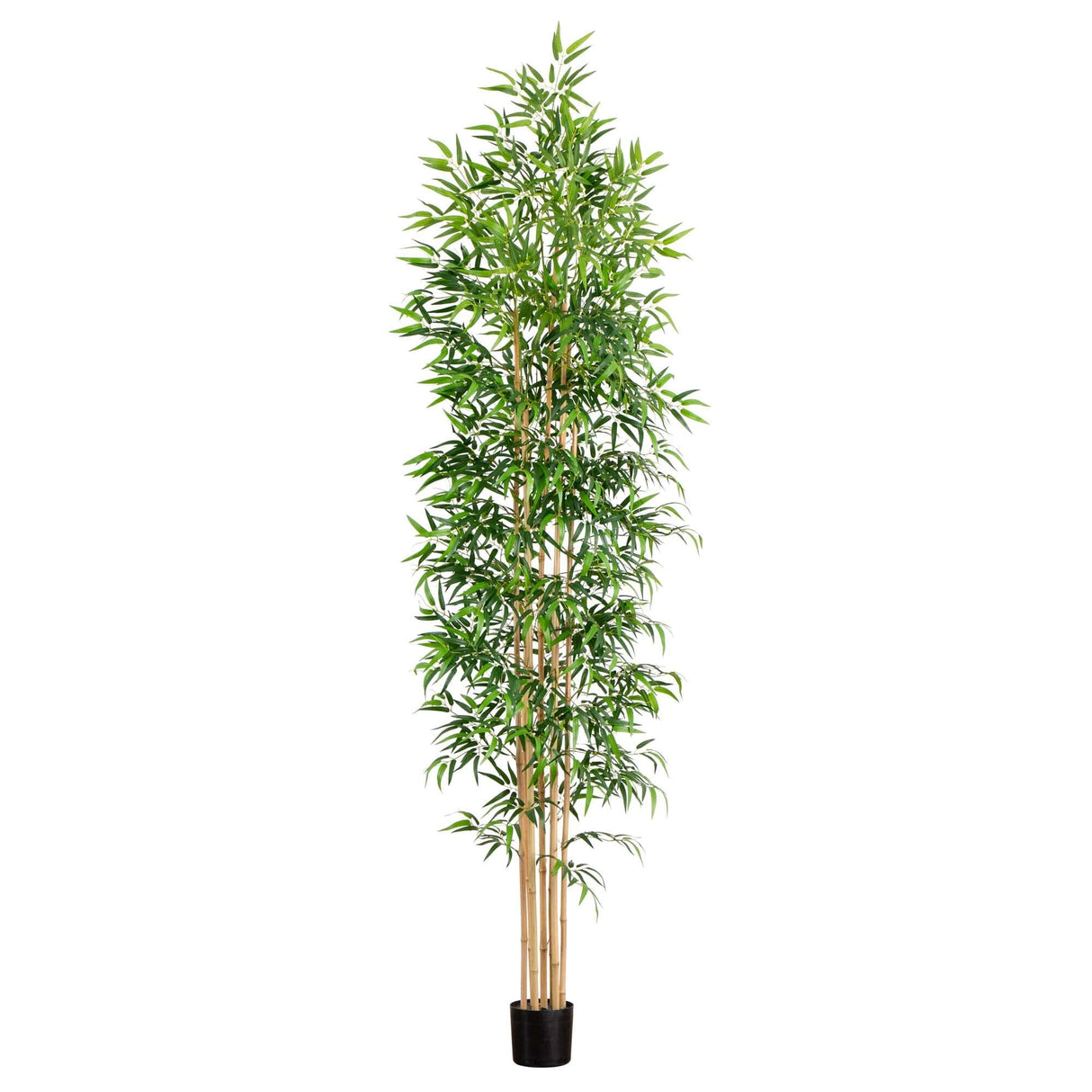 10’ Artificial Bamboo Tree with Real Bamboo Trunks-Tree-Parc Decor