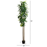 10’ Artificial Dracaena Tree with Real Touch Leaves-Tree-Parc Decor