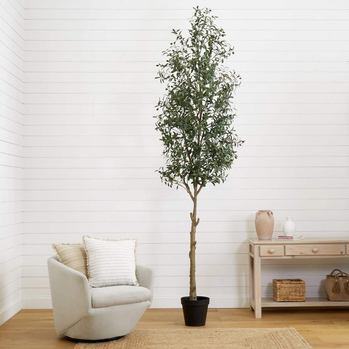 10’ Artificial Olive Tree-Tree-Parc Decor