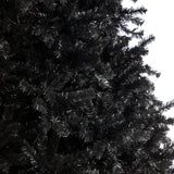 10’ Black Artificial Christmas Tree with 950 Clear LED Lights and 3056 Tips-Christmas Tree-Parc Decor