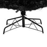 10’ Black Artificial Christmas Tree with 950 Clear LED Lights and 3056 Tips-Christmas Tree-Parc Decor