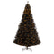 10’ Black Artificial Christmas Tree with 950 Clear LED Lights and 3056 Tips-Christmas Tree-Parc Decor