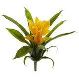10” Bromeliad Artificial Flower (Set of 6)-Stem-Parc Decor