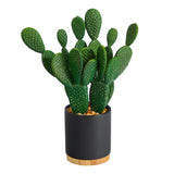 10” Cactus Succulent Artificial Plant in Planter-Plant-Parc Decor
