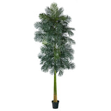 10’ Double Stalk Golden Cane Artificial Palm Tree-Tree-Parc Decor