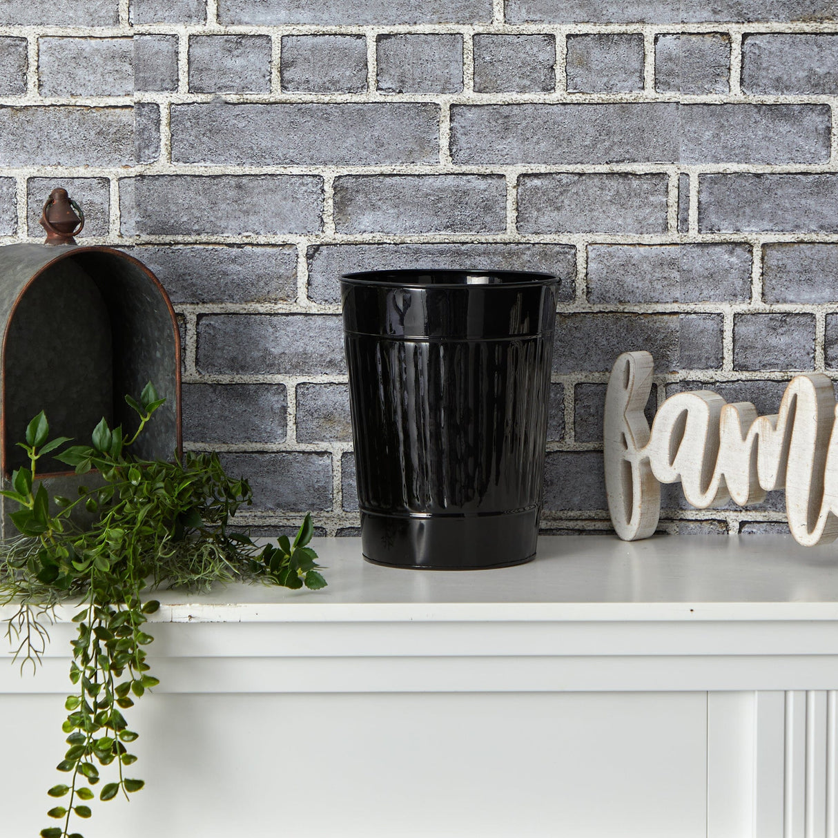 10” Farmhouse Country Pail Planter-Planter-Parc Decor