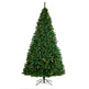 10' Northern Tip Artificial Christmas Tree with 800 Clear LED Lights and 2200 Bendable Branches-Christmas Tree-Parc Decor