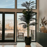 10’ Triple Stalk Golden Cane Artificial Palm Tree-Tree-Parc Decor