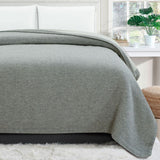 100% Merino Wool Reversible Blanket-Parc Decor