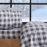 100% Turkish Cotton Flannel Sheet Sets - Boulder Collection
