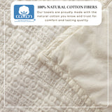 100% Cotton Honeycomb Waffle Garment Washed Quilt Set - Genevieve Collection