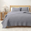 100% Cotton Honeycomb Waffle Garment Washed Quilt Set - Genevieve Collection