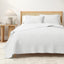 100% Cotton Honeycomb Waffle Garment Washed Quilt Set - Genevieve Collection