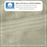 100% Cotton Premium Bath Towel Set - Chiara Collection