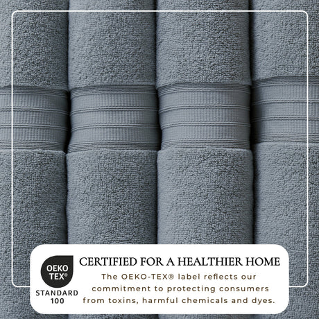 100% Cotton Premium Bath Towel Set - Chiara Collection