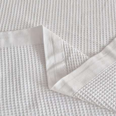 100% Cotton Small Waffle Weave Blanket - Hazel Collection