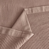 100% Cotton Small Waffle Weave Blanket - Hazel Collection