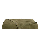 100% Cotton Small Waffle Weave Blanket - Hazel Collection