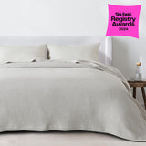 100% Cotton Waffle Weave Blanket - Mikala Collection