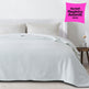 100% Cotton Waffle Weave Blanket - Mikala Collection-Blankets-Parc Decor