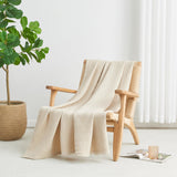 100% Cotton Waffle Weave Blanket - Mikala Collection-Blankets-Parc Decor