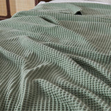 100% Cotton Waffle Weave Blanket - Mikala Collection-Blankets-Parc Decor