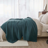 100% Cotton Waffle Weave Blanket - Mikala Collection-Blankets-Parc Decor