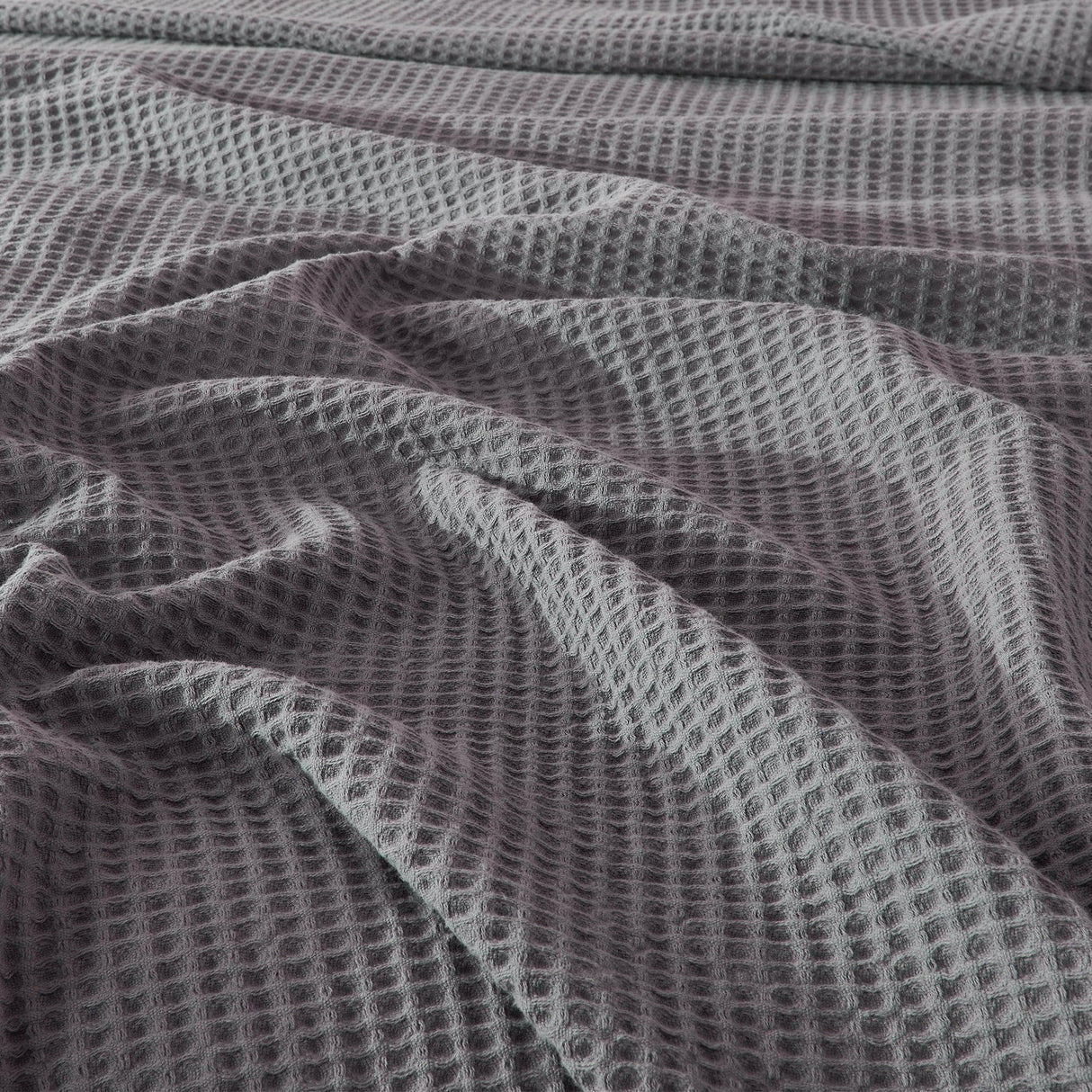 100% Cotton Waffle Weave Blanket - Mikala Collection-Blankets-Parc Decor