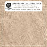 100% Cotton Woven Texture Bath Towel Set - Marbella Collection