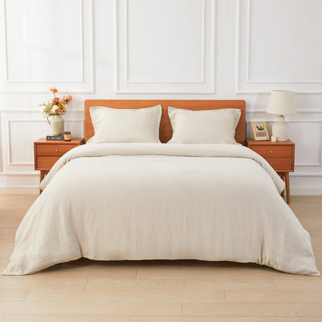 100% Linen Duvet Cover Set