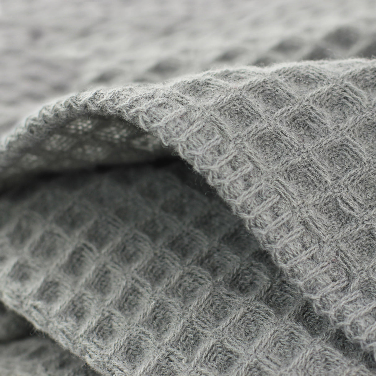 100% Merino Wool Waffle Weave Blanket-Blanket-Parc Decor