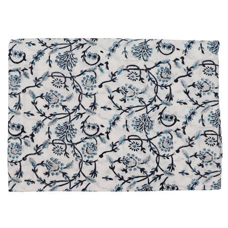 100% Organic Cotton - Eleanor Royal Blue Tablecloth