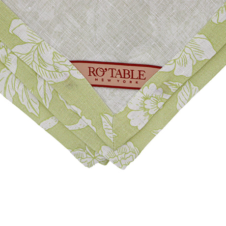 100% Premium Linen - Eden Flora Parlour Tablecloth