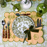 100% Premium Linen - Eden Flora Parlour Tablecloth