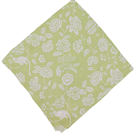 100% Premium Linen - Eden Flora Parlour Tablecloth