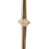 11" Square Side Table with Marble Base-Parc Decor