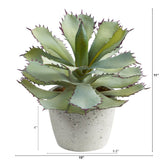 11” Succulent Artificial Plant-Parc Decor