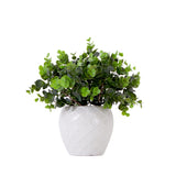11” Artificial Boxwood Plant with Decorative Planter-Plant in Planter-Parc Decor