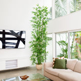 11’ Artificial Green Bamboo Tree-Tree-Parc Decor