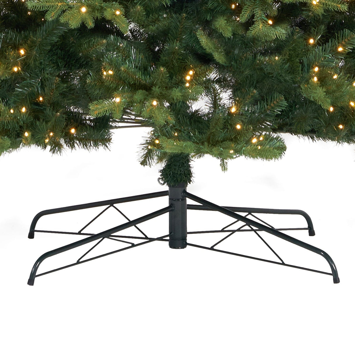 11’ Belgium Fir “Natural Look” Artificial Christmas Tree with 1250 Clear LED Lights and 4222 Bendable Branches-Christmas Tree-Parc Decor