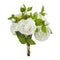 11” Camellia Artificial Flower Bouquet (Set of 4)-Stem-Parc Decor